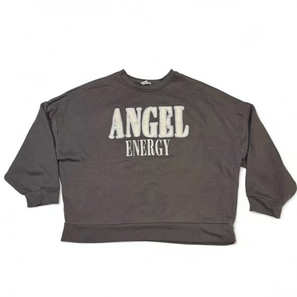 Gray Womens Angel Sweater - Picture 1 of 3